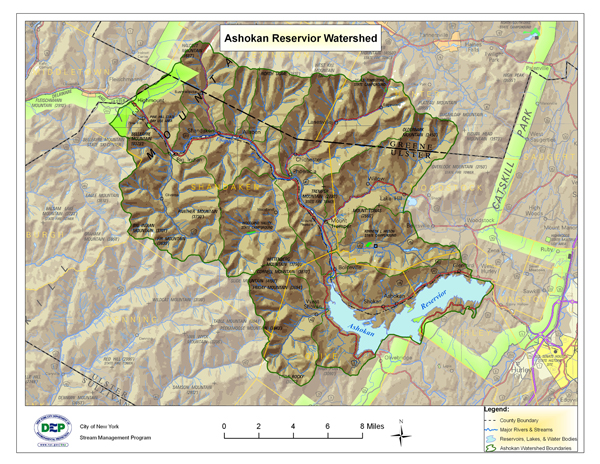 Esopus Creek  Map