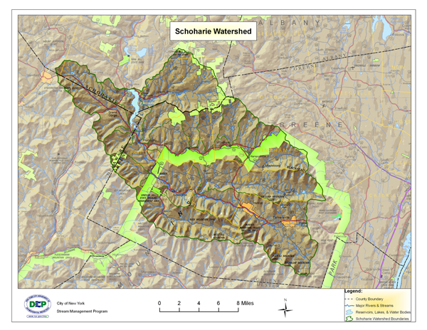 Schoharie Creek Map