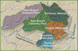 Catskill Streams Map